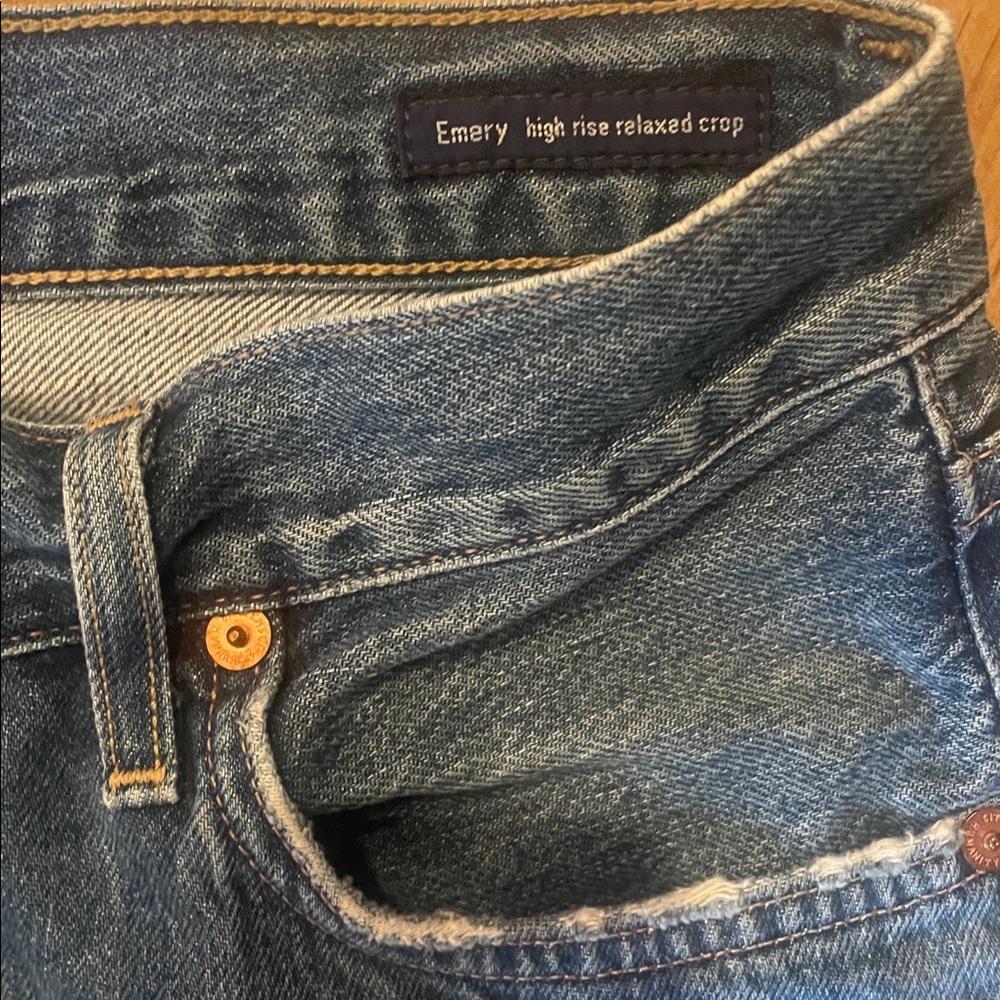 Citizens Of Humanity Emery Relaxed Straight Crop Jeans - Picture 5 of 10